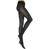Wolford Cotton Rib Tights - Black - L