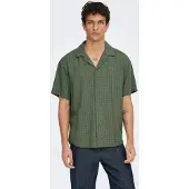 Only & Sons Onslatham Reg Resort Struc 0257 Noos - Green - XS