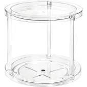 SmartaSaker Pyörivä tarjotin 2 kerrosta, 23 cm, The Home Edit