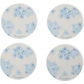 Lexington Home Laminated Double-Sided Coaster (Set Of 4) - Blue - ONE SIZE