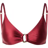 Hunkemoller Bari Croptop - Burgundy - M