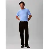 Calvin Klein Ss Supima Cotton Crew 14Gg - Blue - L