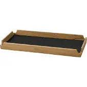 Lind DNA Airy Nupo tarjotin Black ink-teak, siro