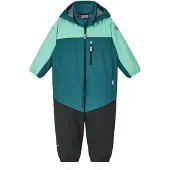 Reima Alkava Softshell Haalari Dark Teal Dark Teal-86 cm Sininen 86 cm Pojat, Tytöt