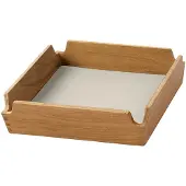 Lind DNA - Airy Tarjotin 18x18 cm Oyster White