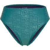 Puma Women Embossed High Waist Briefs 1P - Green - S