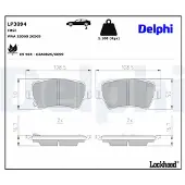 Delphi Jarrupala, levyjarru LP3894