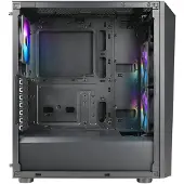 Azza Sentinel, Midi Tower, PC, Musta, ATX, ITX, mikro ATX, Koti /Toimisto, Sininen, Vihreä, Punainen (CSAZ-203A01B)