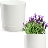 Kadax Kukkaruukku Kukkaruukku jalustalla 25cm Matt White