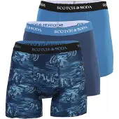 Scotch & Soda Bokserishortsit laivastonsininen / katkero / kuninkaallisen sininen