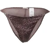 Calvin Klein Underwear Alushousut tummanruskea / meleerattu ruskea / burgundin punainen