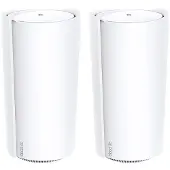 TP-LINK – AXE11000 Whole Home Mesh Wi-Fi 6E System(Tri-Band) (Deco XE200(2-pack))