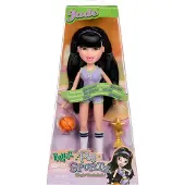 Mga Pelaa Sportz Jade Fashion Doll -nukkea tarvikkeineen koripalloa