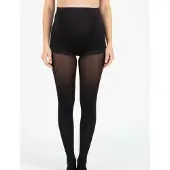 Cache Coeur Maternity Tight 70D Activ'soft - Black - M Regular