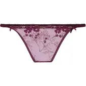 Hunkemoller Peonie Hl String T - Burgundy - M