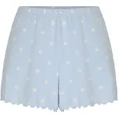 Hunkemoller Short Pointelle Print - Blue - XL