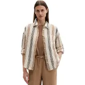 Marc O'Polo Woven Blouses Longsleeve - Cream - 40