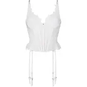 Hunkemoller Millie Bustier - White - B x 75