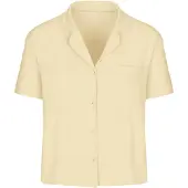 Hunkemoller Jacket Ss Jersey Essential - Yellow - XL