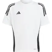 Adidas Treenipaita Tiro 24 - Valkoinen/musta Lapset, koko 128 cm
