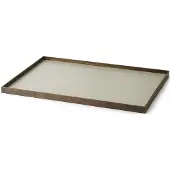 Gejst Frame tarjotin large 35,5x50,6 cm Savutammi-harmaa