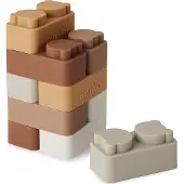 Nuuroo Rakennuspalikat Silikoni 10-pack, Brown
