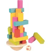 Goki Wooden Balance Game Dancing Tower 38 pieces.