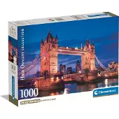 Clementoni High Quality Collection Tower Bridge at Night -palapeli, 1000 palaa