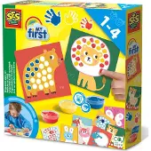 SES Creative Sormimaali - My First - Eläimet - - OneSize - Maalit