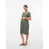 Mamalicious Mlmia Ss Jrs Abk Skater Dress Noos - Green - S