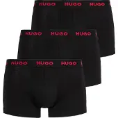 HUGO 50532611 Trunk Red Boxerit 3 Yksiköt