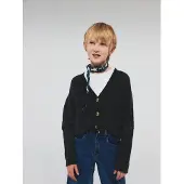 Name it Nkfholly Boxy Short Knit Card Noos - Grey - 134-140