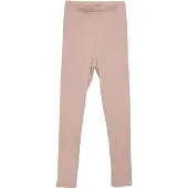Minymo Leggings Rib - Pink - 104