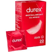 Durex - erittäin ohut kondomi (20 kpl)