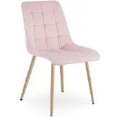 OSKAR Ruokapöydän tuoli Split, 88x46x40 cm, vaaleanpunainen