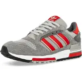 Adidas Originals Matalavartiset tennarit 'ZX 600' harmaa / tummanharmaa / punainen