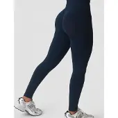 ICANIWILL Smooth Seamless Trikoot Tummansininen