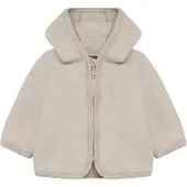 Huttelihut Jacket Wool Fleece - Beige - 80