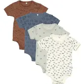 Pippi Body Ss Ao-Printed (4-Pack) - Multi/patterned - 98
