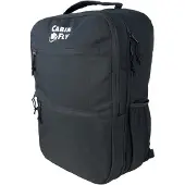 CabinFly Skyrocket 55x35x25cm KLM Transavia Air France reppu musta 48L kapasiteetti