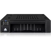 Icy Dock – 1x 2.5" U.2 NVMe PCIe 4.0 to 1x 3.5" bay mobile rack SlimSAS SFF-8654 trayless black (MB021VP-B)