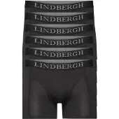 Lindbergh Bamboo Boxers 6-Pack - Black - S
