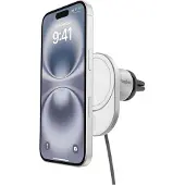 Belkin BoostCharge Pro Magnetic Wireless Car Charger with Qi2 15W -puhelinpidike, Harma