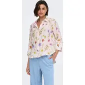 JDY Jdyviola Life 3/4 Shirt Wvn Noos - Pink - XL