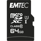 Emtec MicroSD Card 64GB SDXC
