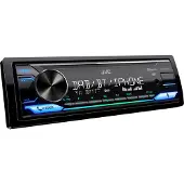 JVC KD-X482DBT, Musta, 1 DIN, 200 W, 7.1 kanavaa, 50 W, Rotaatio (KDX482DBT)