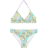 Roxy Letter Up Tri Bra Set - Multi/patterned - 152