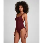 Hunkemoller Aruba Highleg Bs - Burgundy - XL
