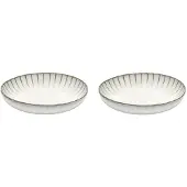 Serax High Plate M Inku By Sergio Herman Set/2 - White - Ø 23 CM