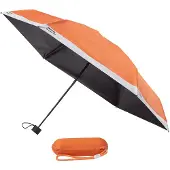 Pantone Umbrella Folding In Carry Case - Orange - 90 cm